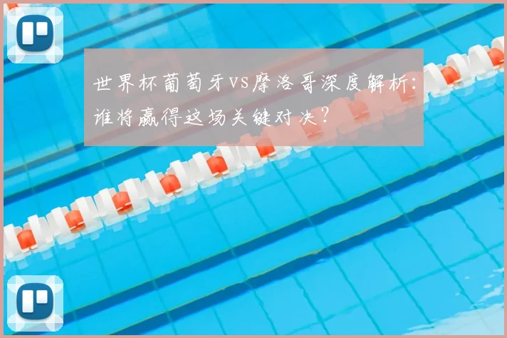 世界杯葡萄牙vs摩洛哥深度解析：谁将赢得这场关键对决？